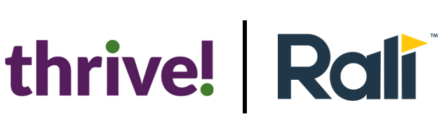 Thrive and Rali logo